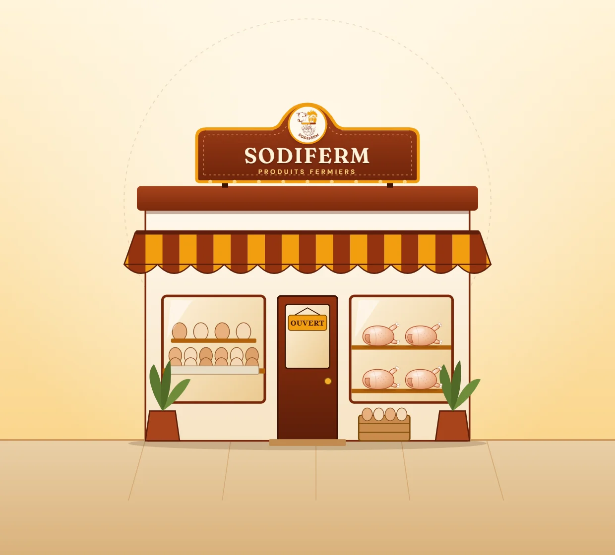 Illustration de la boutique SODIFERM